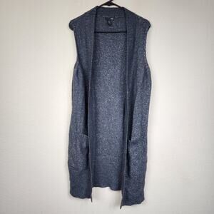 H&M Medium Grey Gray Sweater Vest